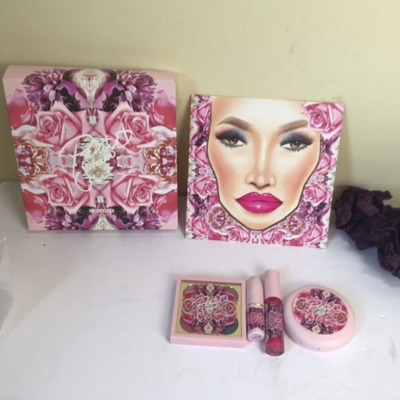 MAC NEW Patrick Starrr Me So Fleek Full Face Kit Lipstick Eye Shadow Blush Gloss - Picture 2 of 16